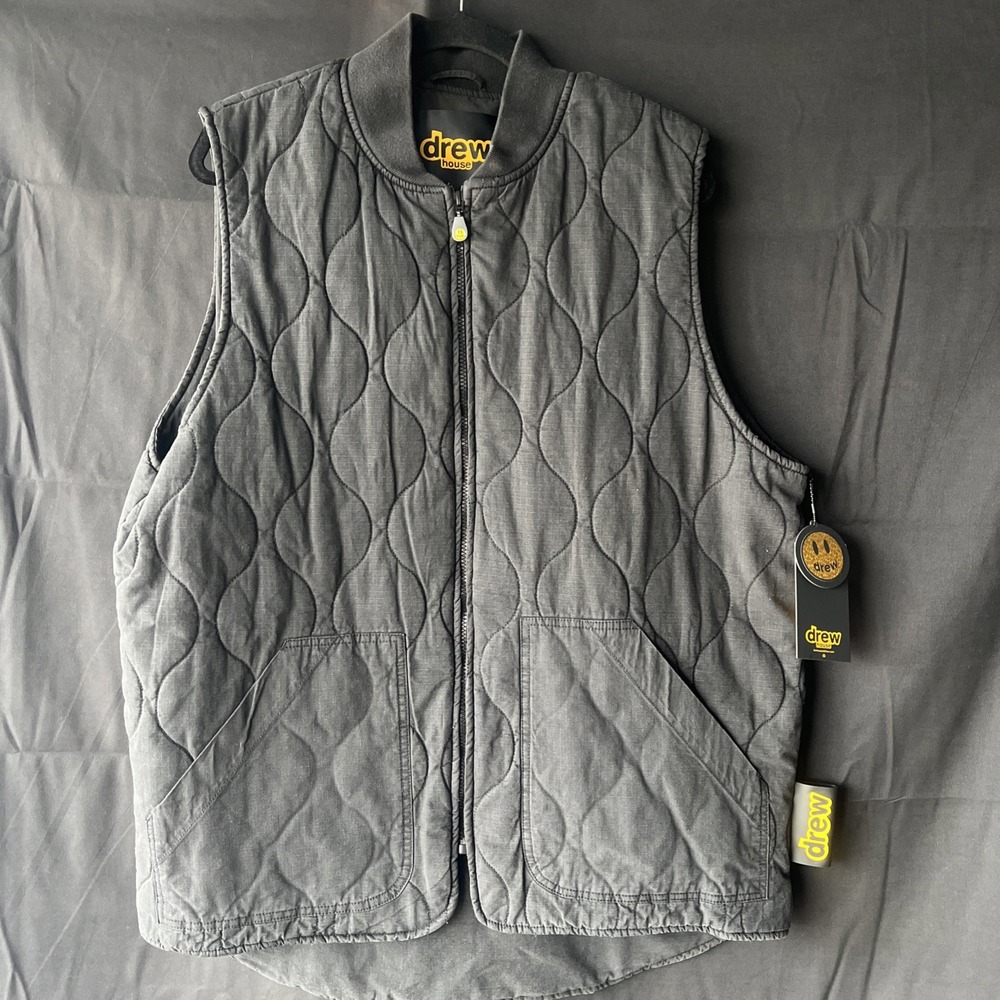 Drew House COTTON RIPSTOP MASCOT VEST- Size XXL. … b32